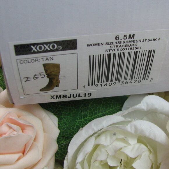 NIB XOXO Tan slouchy boots - Picture 10 of 10